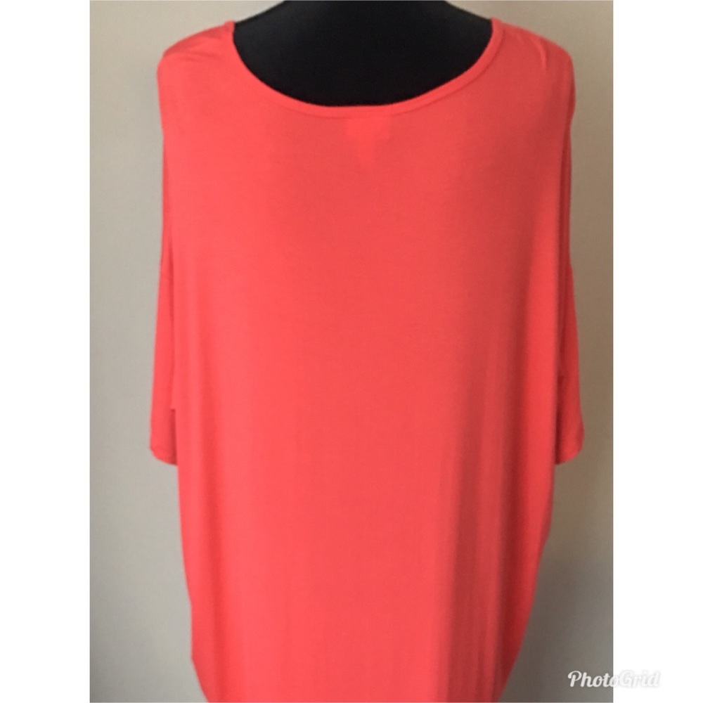 NWT LuLaRoe “Irma” orange blouse.
